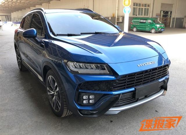 全新轿跑SUV 北汽幻速C60实车谍照曝光 